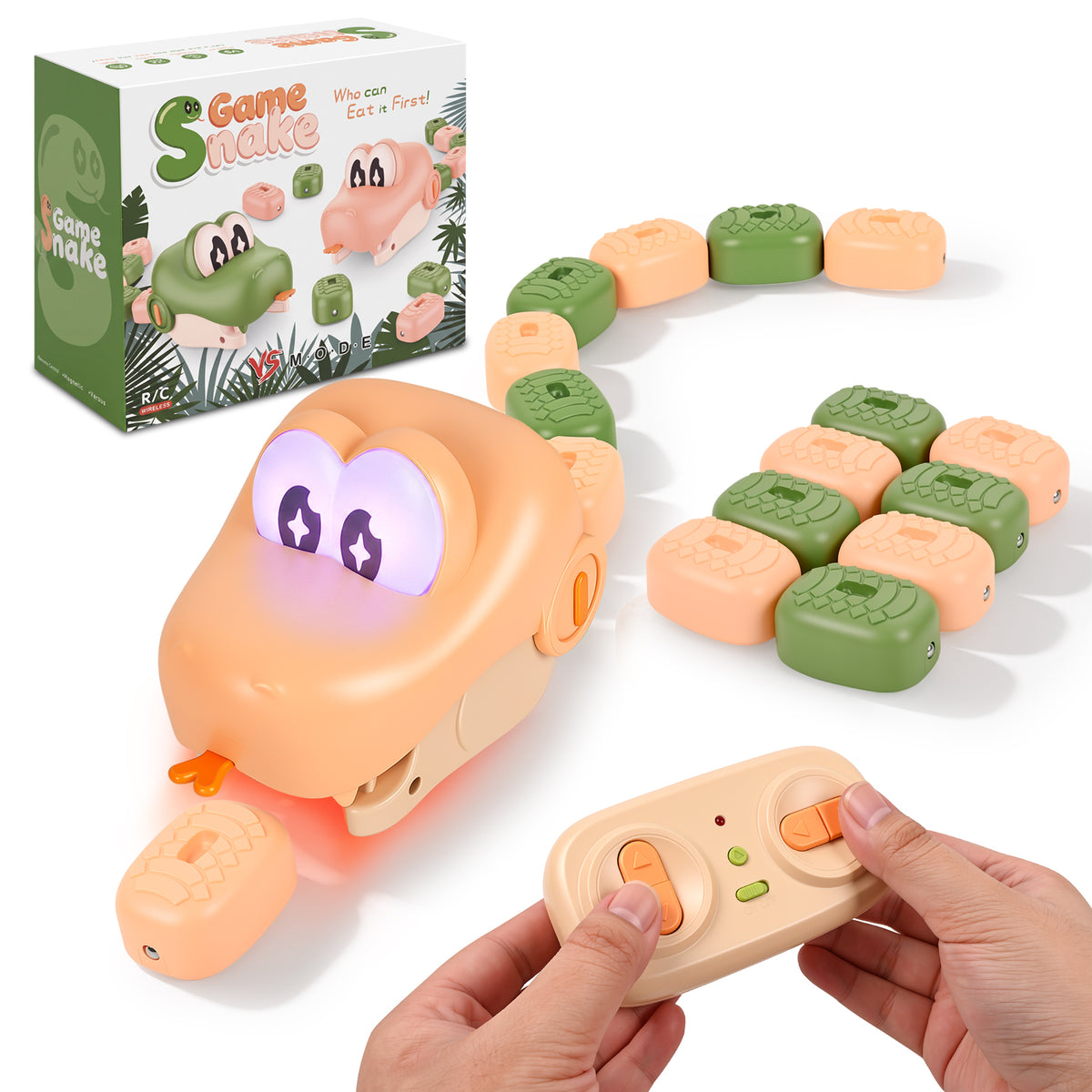 Remote Control Growing Snake Game for Kids