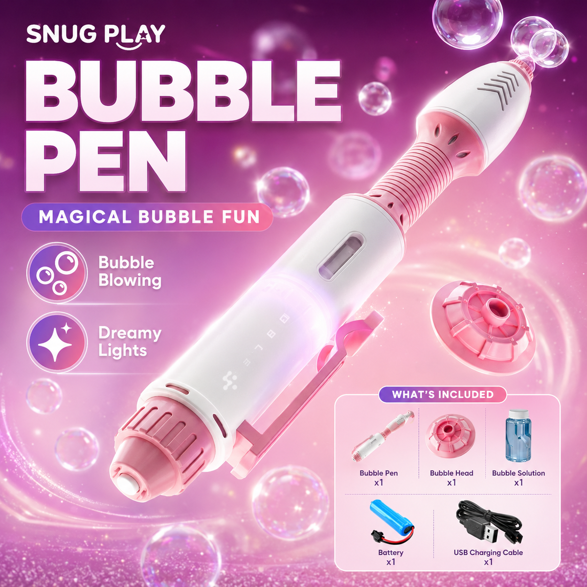 Magical Bubble Pen by SnugPlay