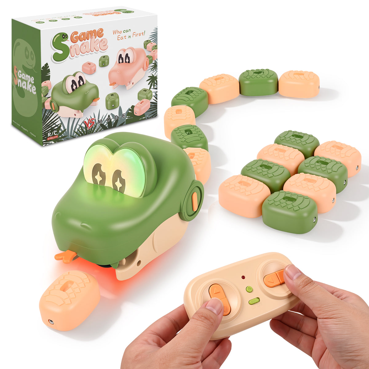 Remote Control Growing Snake Game for Kids