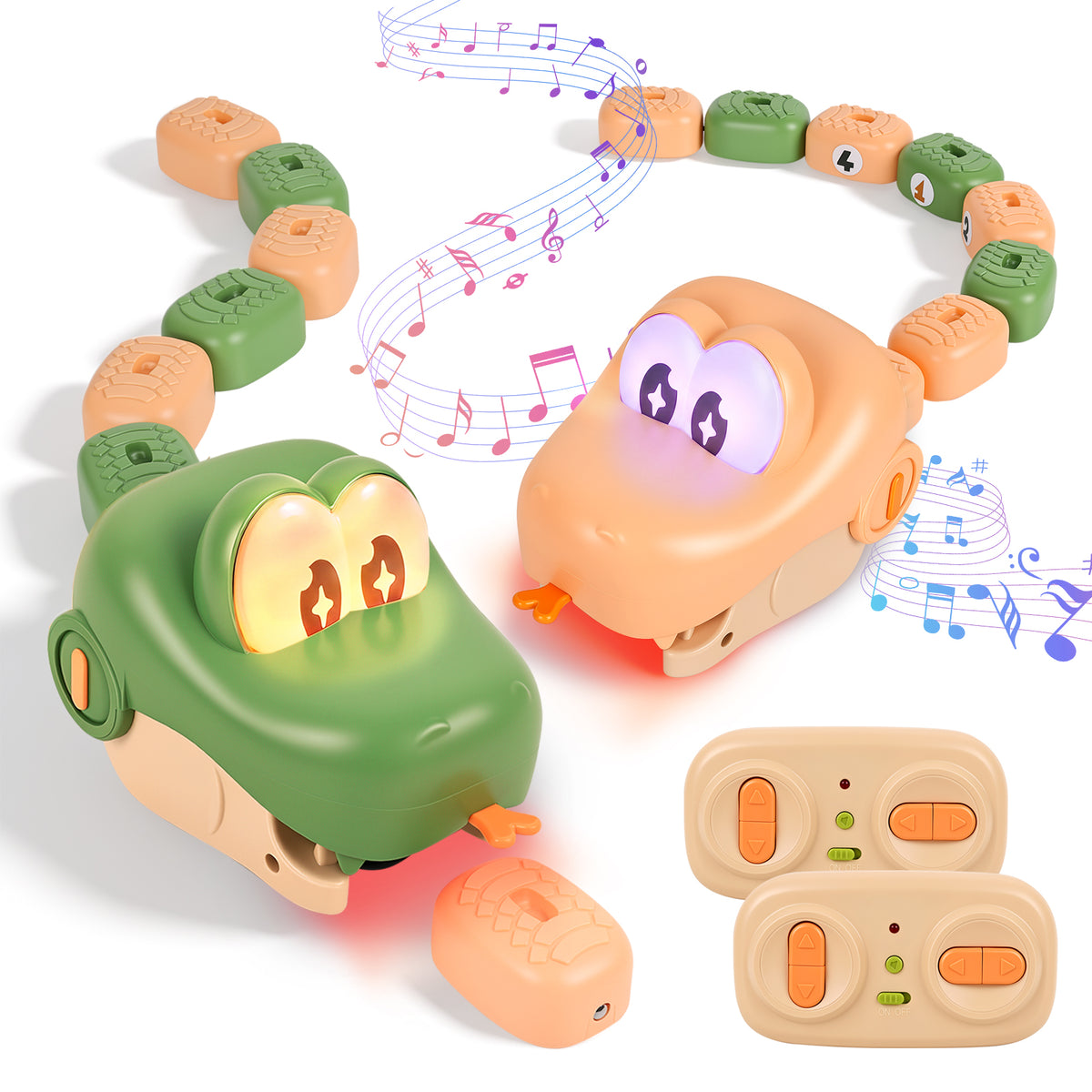 Remote Control Growing Snake Game for Kids