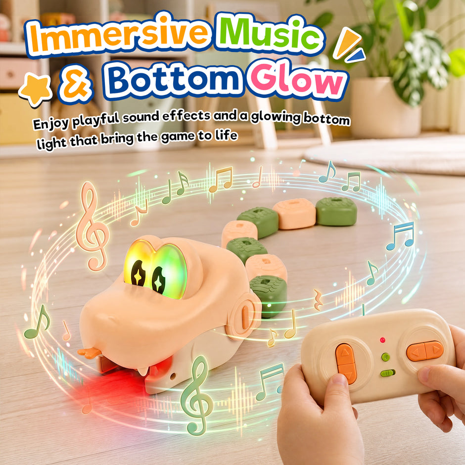 Remote Control Growing Snake Game for Kids