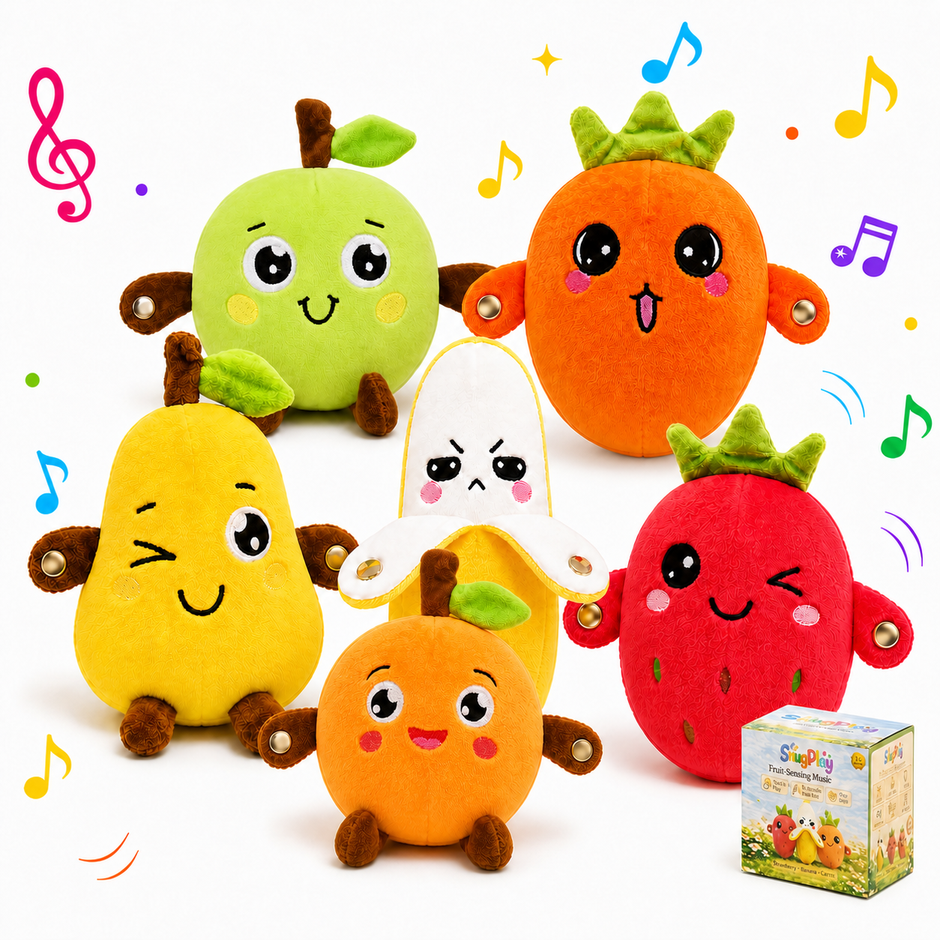 SnugPlay Musical Fruit Friends